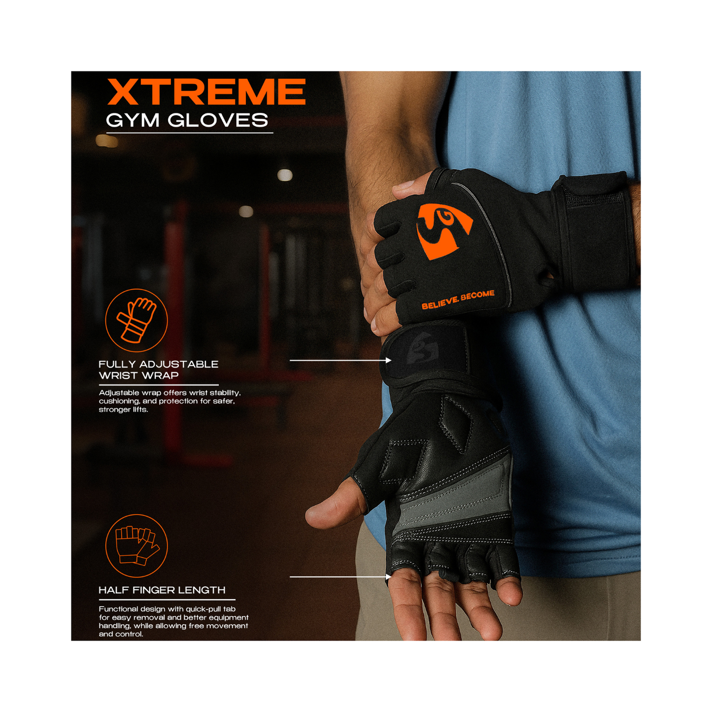 SG Xtreme Gloves(Gym)