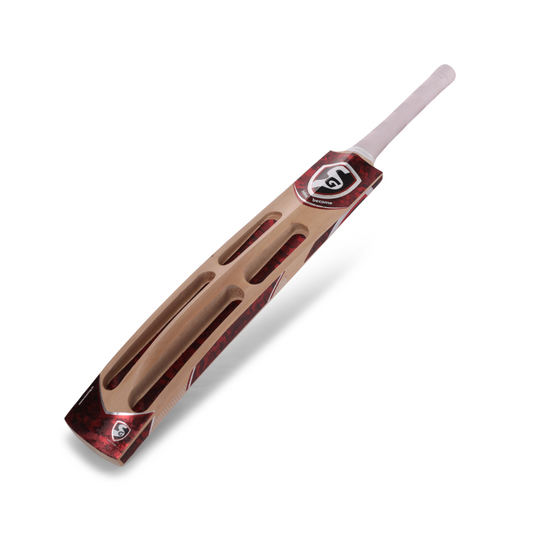 SG T-1200 Kashmir Willow Scoop Bat for Tennis Cricket Ball