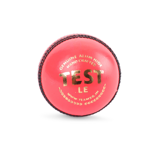 SG Test LE Pink Cricket Leather Ball