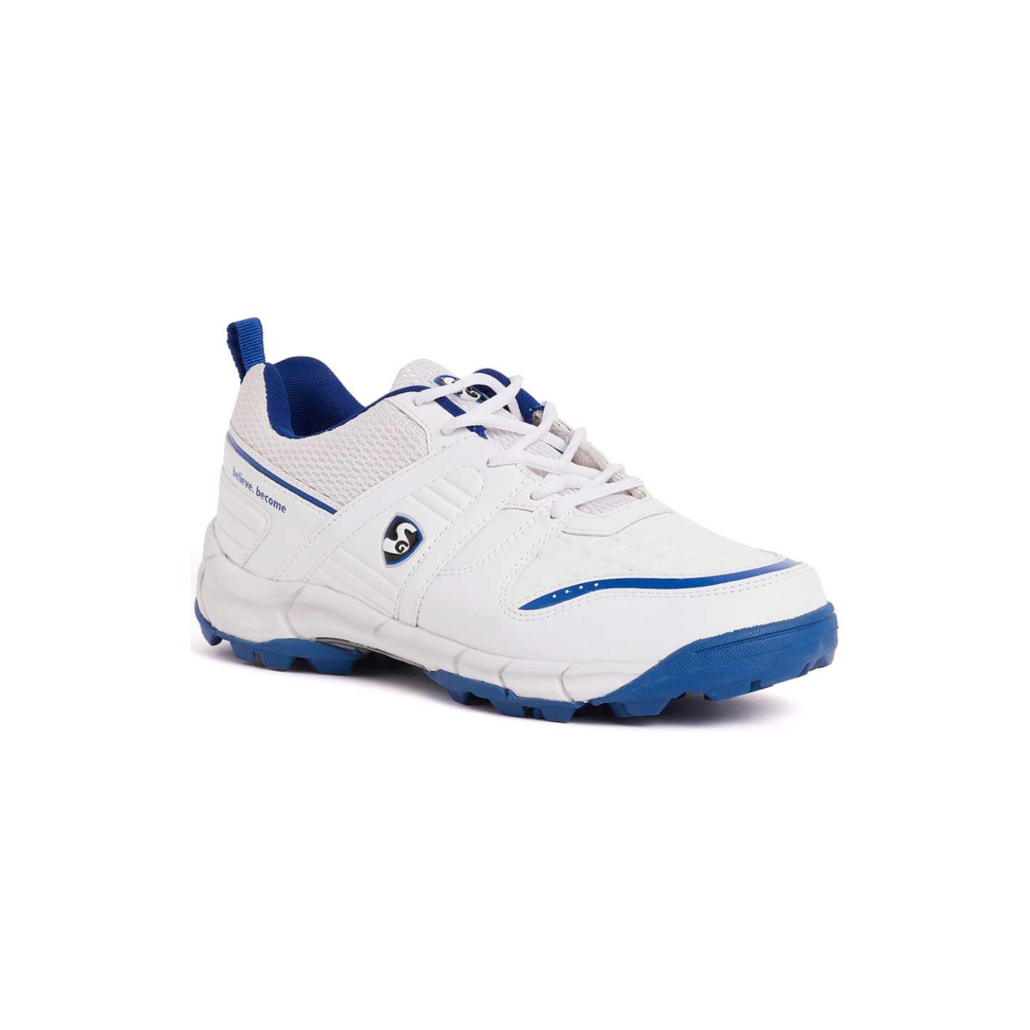 SG Steadler 6.0 Cricket Shoes White/Royal Blue - UK