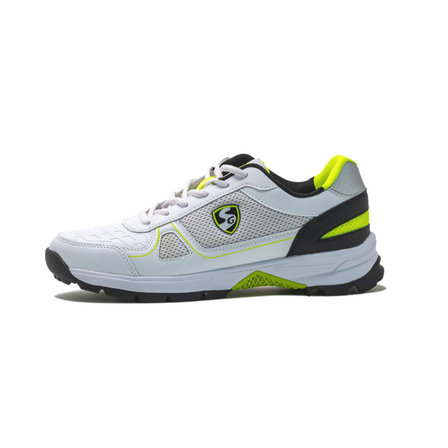 SG SCORER 6.0 Sports Shoe Design for Performance on the Field - White/Black/Lime