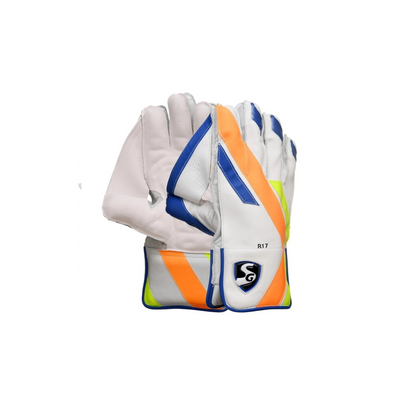 SG R 17 Wicket Keeping Gloves (Multi-Color) W.K. Gloves