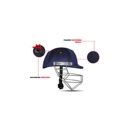 SG Club Cricket Helmet (Navy)