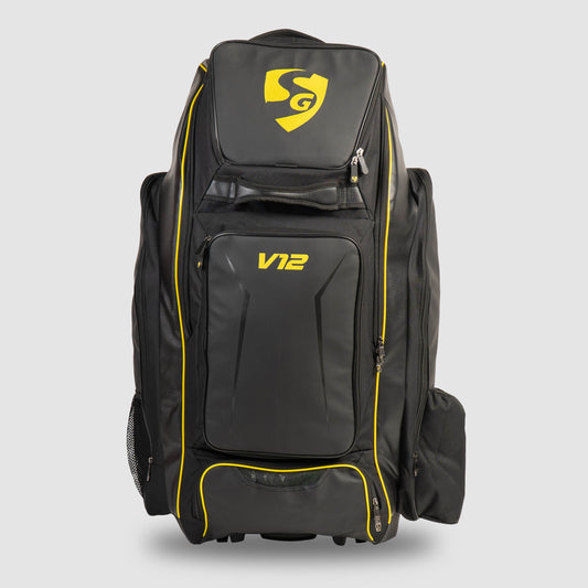 SG V12 Player Duffle Wheelie Cricket Kit Bag