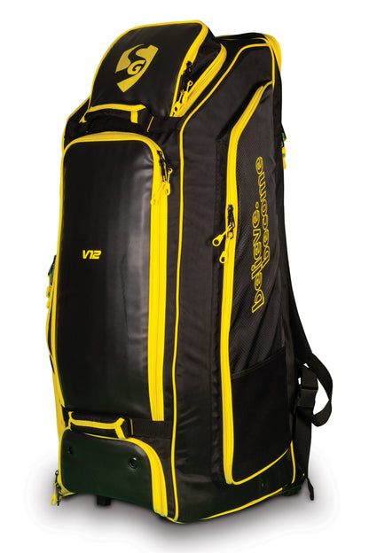 SG V12 Wheelie Duffle Cricket Kit Bag