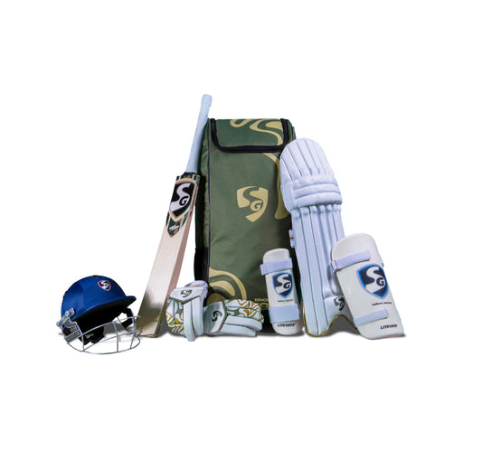 SG Savage English Willow Cricket kit