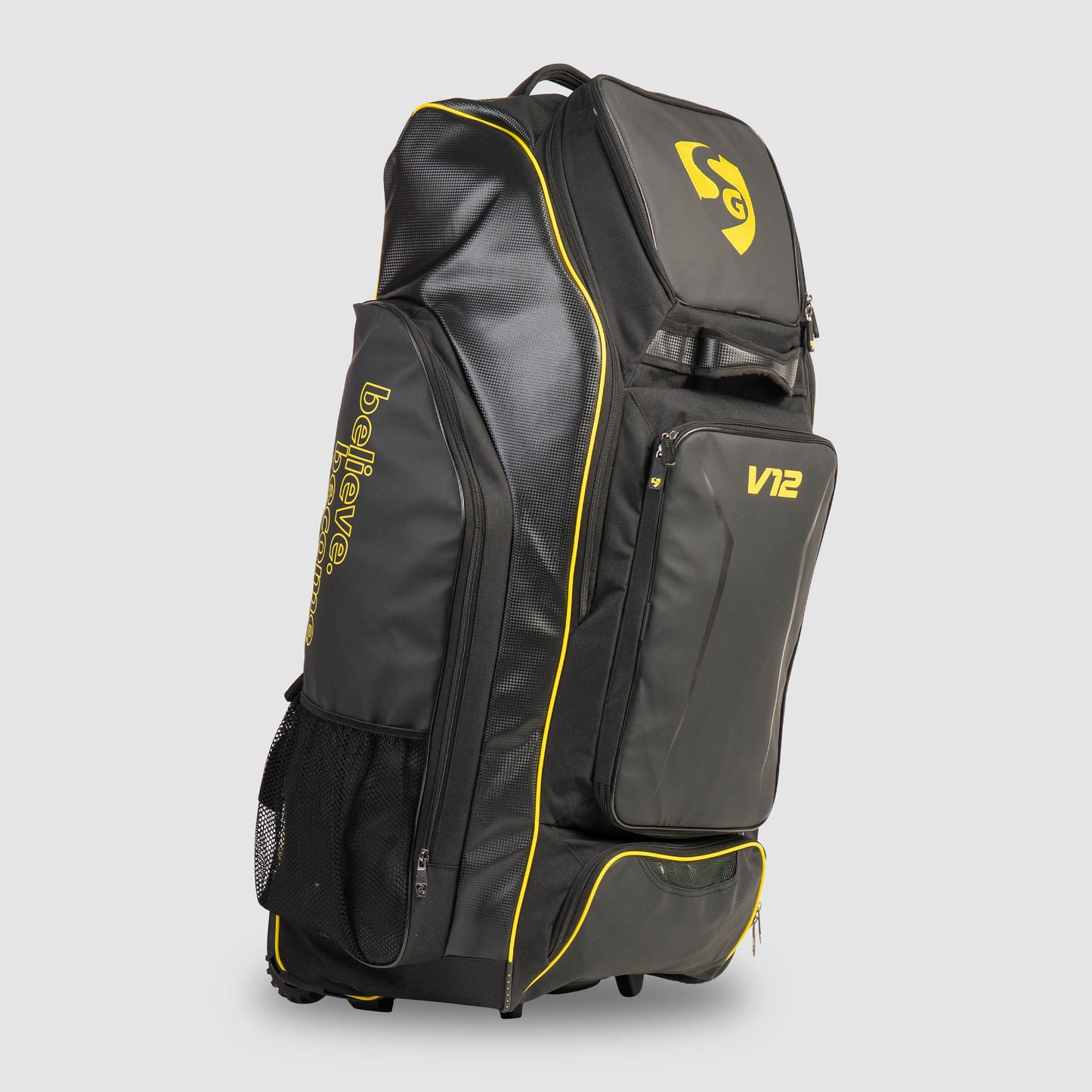 SG V12 Player Duffle Wheelie Cricket Kit Bag
