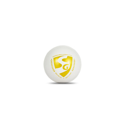 SG Everlast Tec Synthetic Cricket Ball (White)