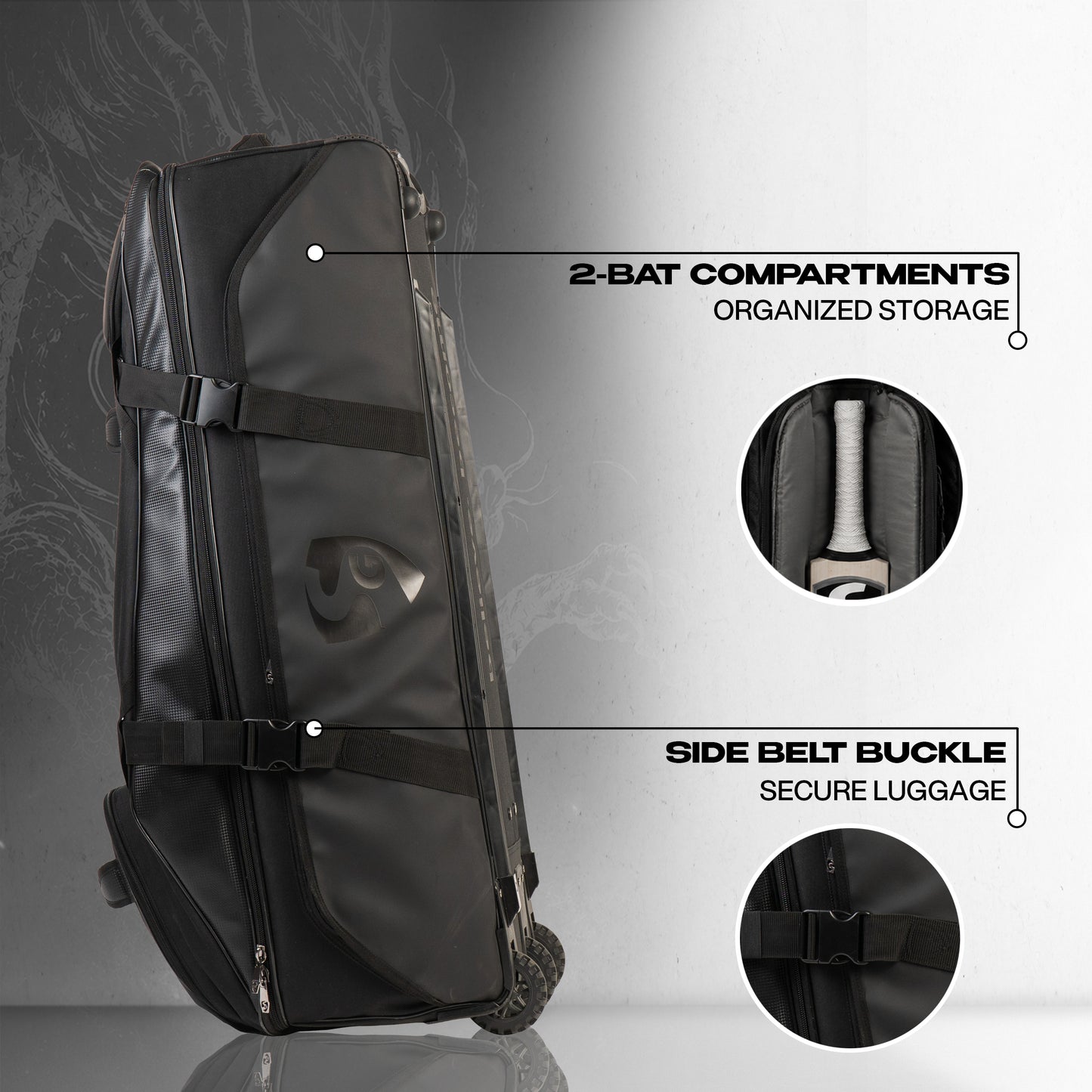 SG KLR Premium Cricket Kit Bag