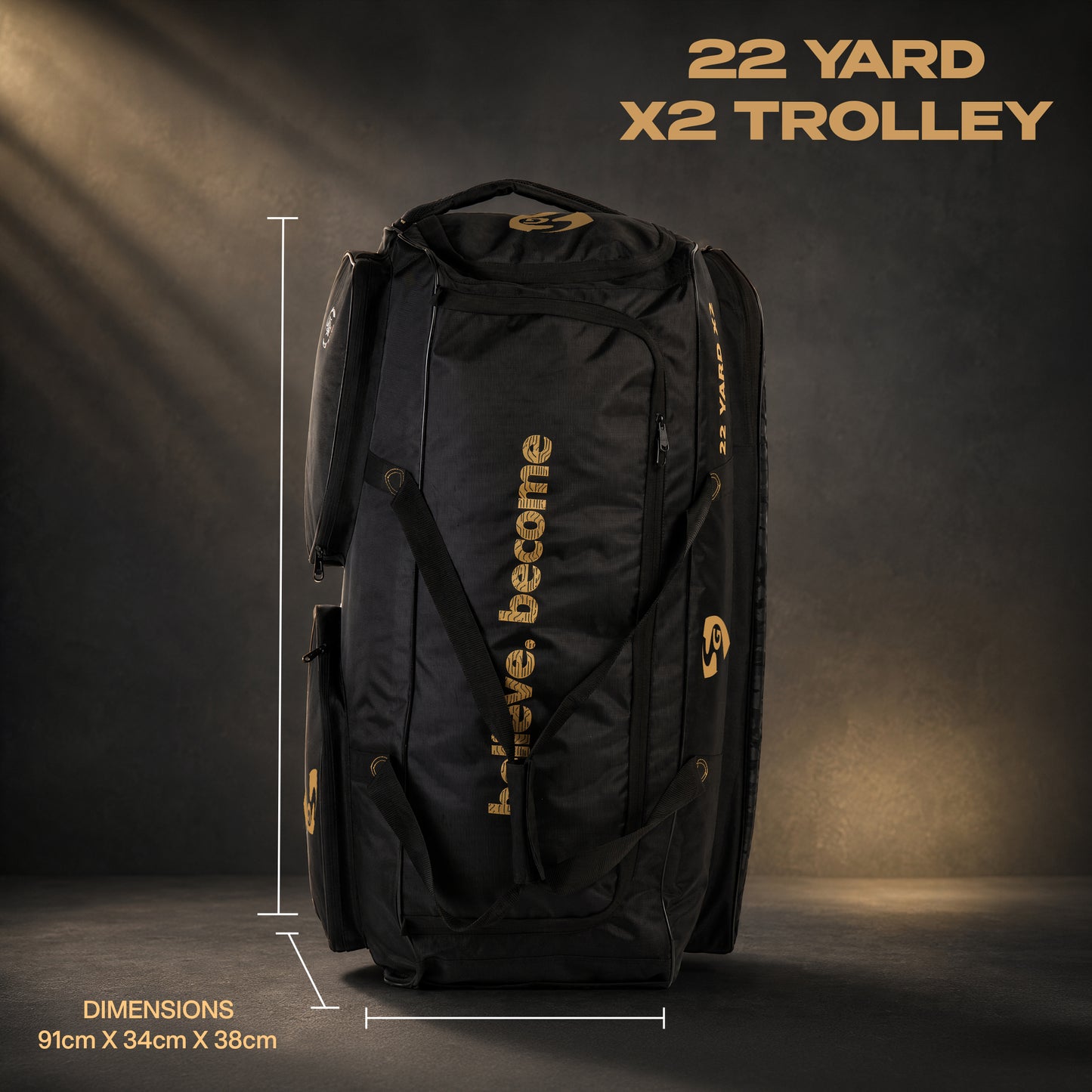 Kit Bag SG 22 YARD X2 TROLLEY