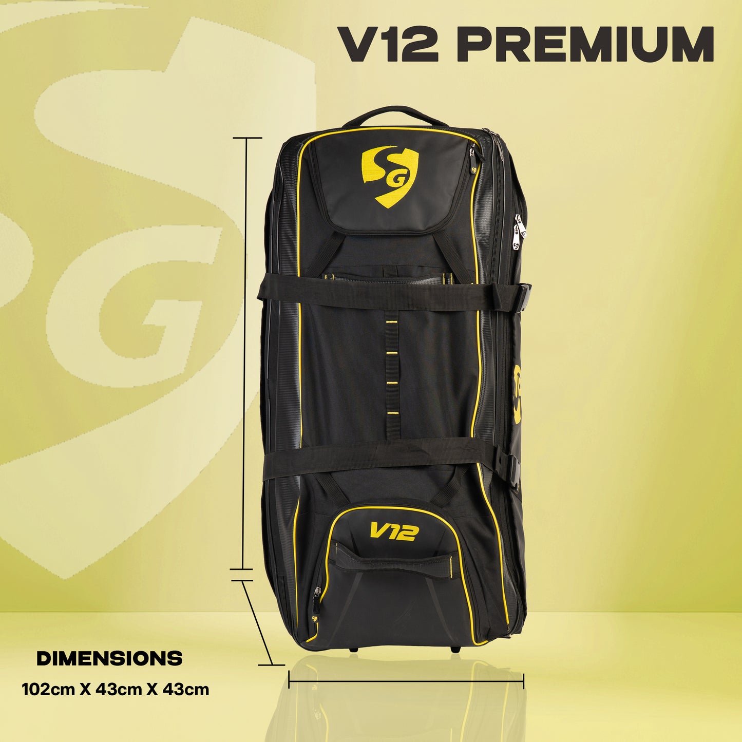 SG V12 Premium Cricket Kit Bag
