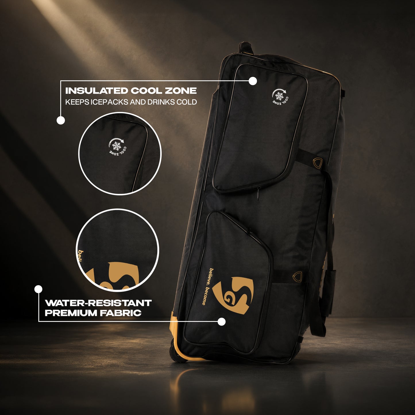 Kit Bag SG 22 YARD X2 TROLLEY
