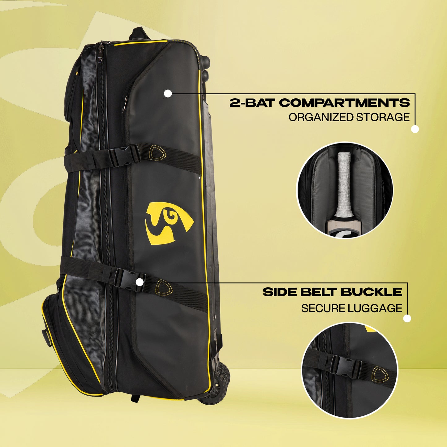 SG V12 Premium Cricket Kit Bag