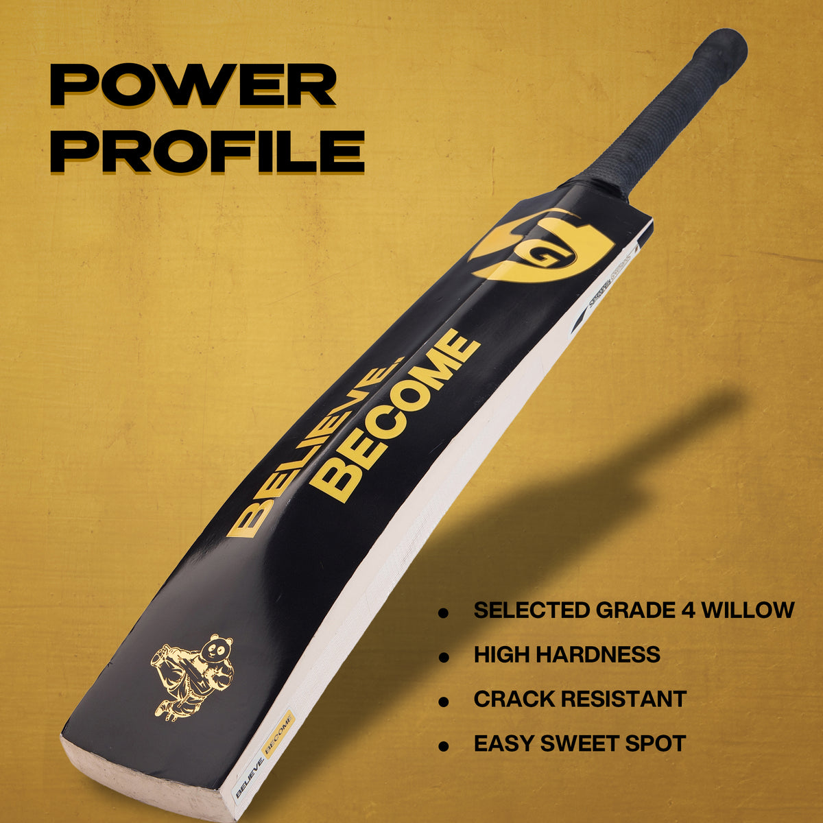 SG HP Plus Kashmir Willow Cricket Bat