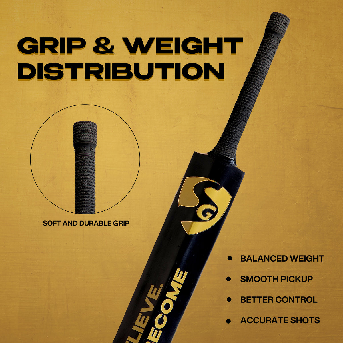 SG HP Plus Kashmir Willow Cricket Bat