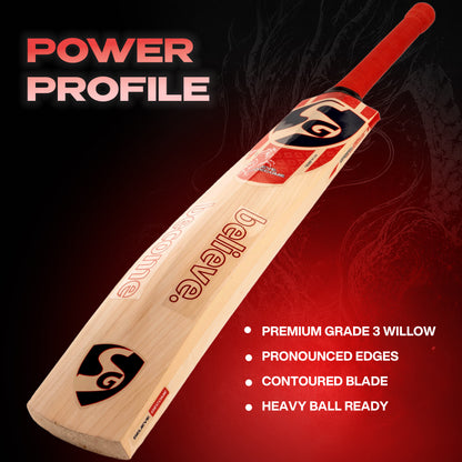 SG KLR SPARK Kashmir Willow Cricket Bat
