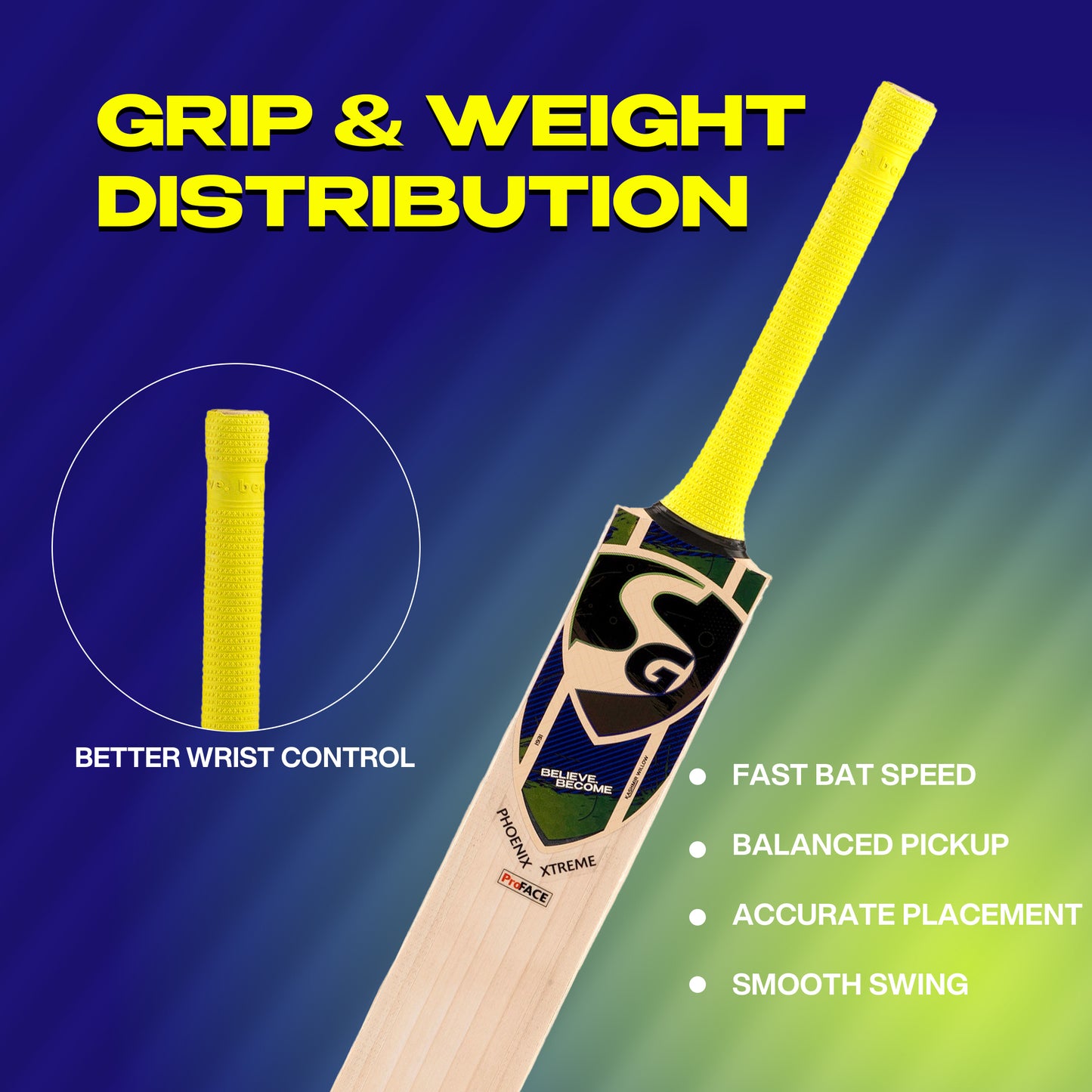 SG Phoenix Xtreme Kashmir Willow Cricket Bat