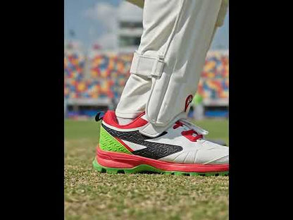 SG CENTURY PACE Shoes White/Red/Lime Green