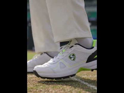 SG SCORER 6.0 Sports Shoe Design for Performance on the Field - White/Black/Lime