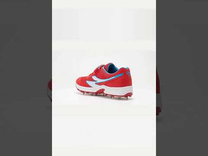 SG Vortex Spikes Shoes Neon Red