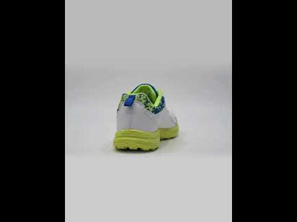 SG Savage Stud Shoe: Dynamic Royal Blue & Lime Cricket Footwear