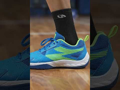 SG EASE Shoes Electric Blue/Lime Green