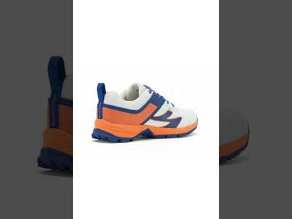 SG Impact Shoes White/Orange
