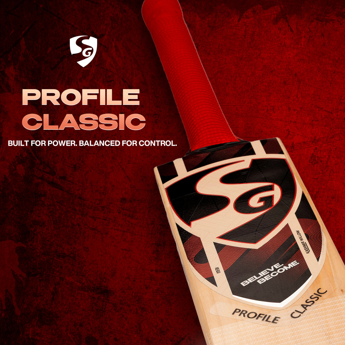 SG Profile Classic Kashmir Willow Cricket Bat