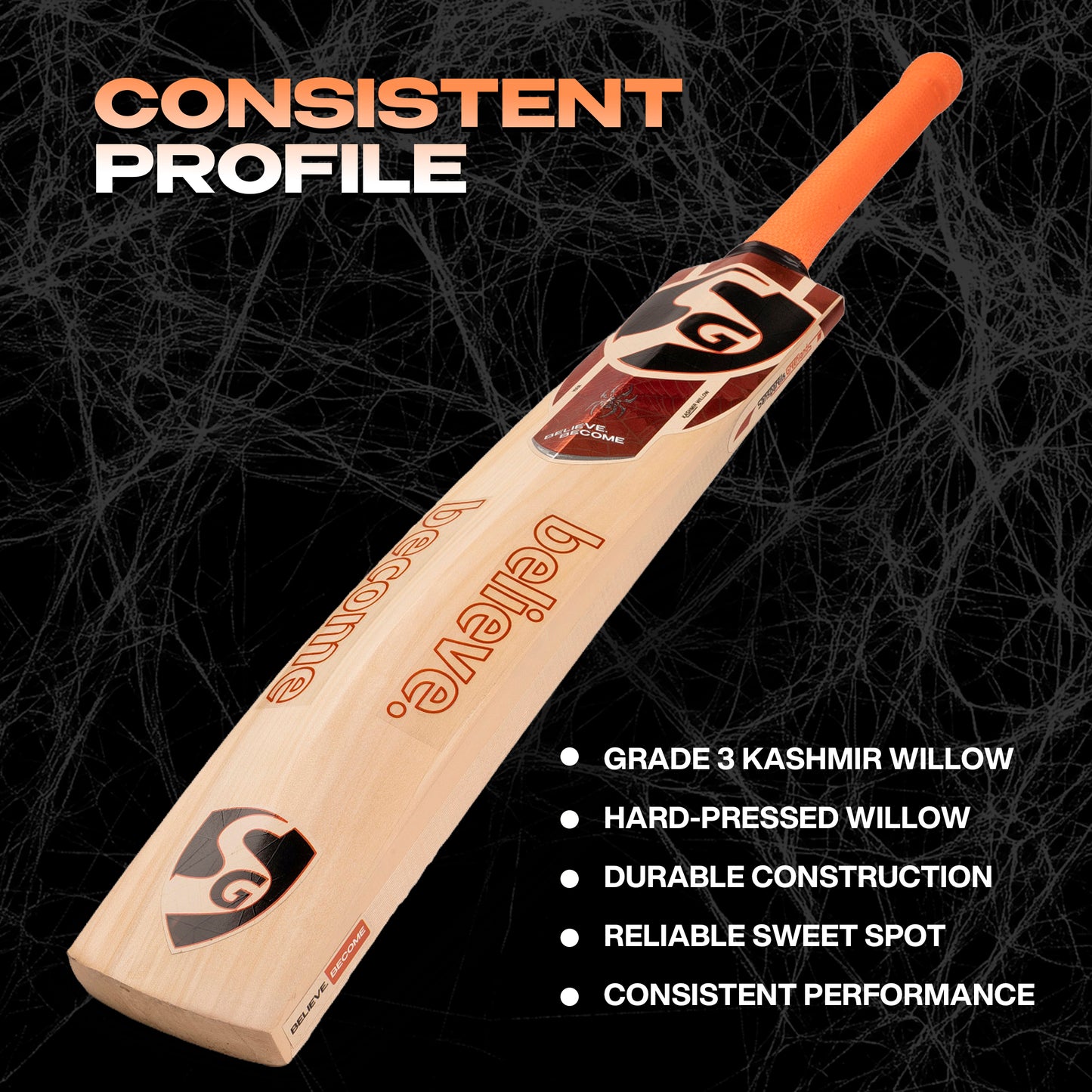 SG RP Spark Kashmir Willow Cricket Bat