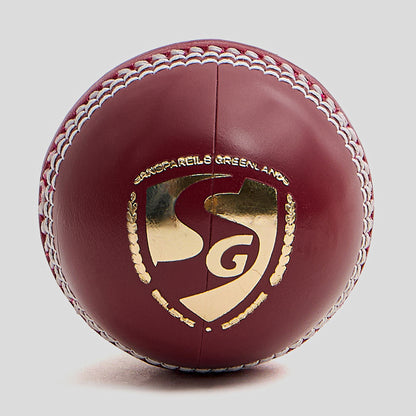 SG HP33 Red Cricket Leatherette Ball