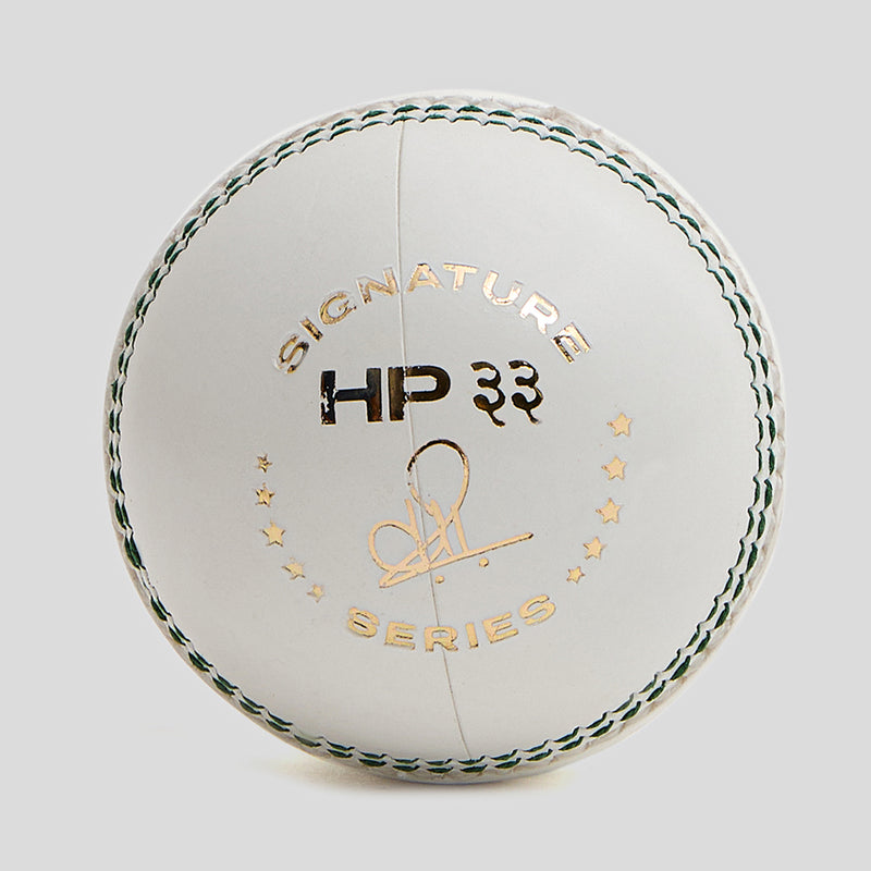 SG HP33 White Cricket Leatherette Ball