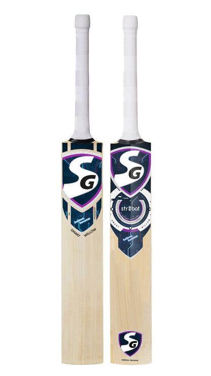 SG Smart Willow English Willow Cricket Bat with SG|Str8bat Sensor