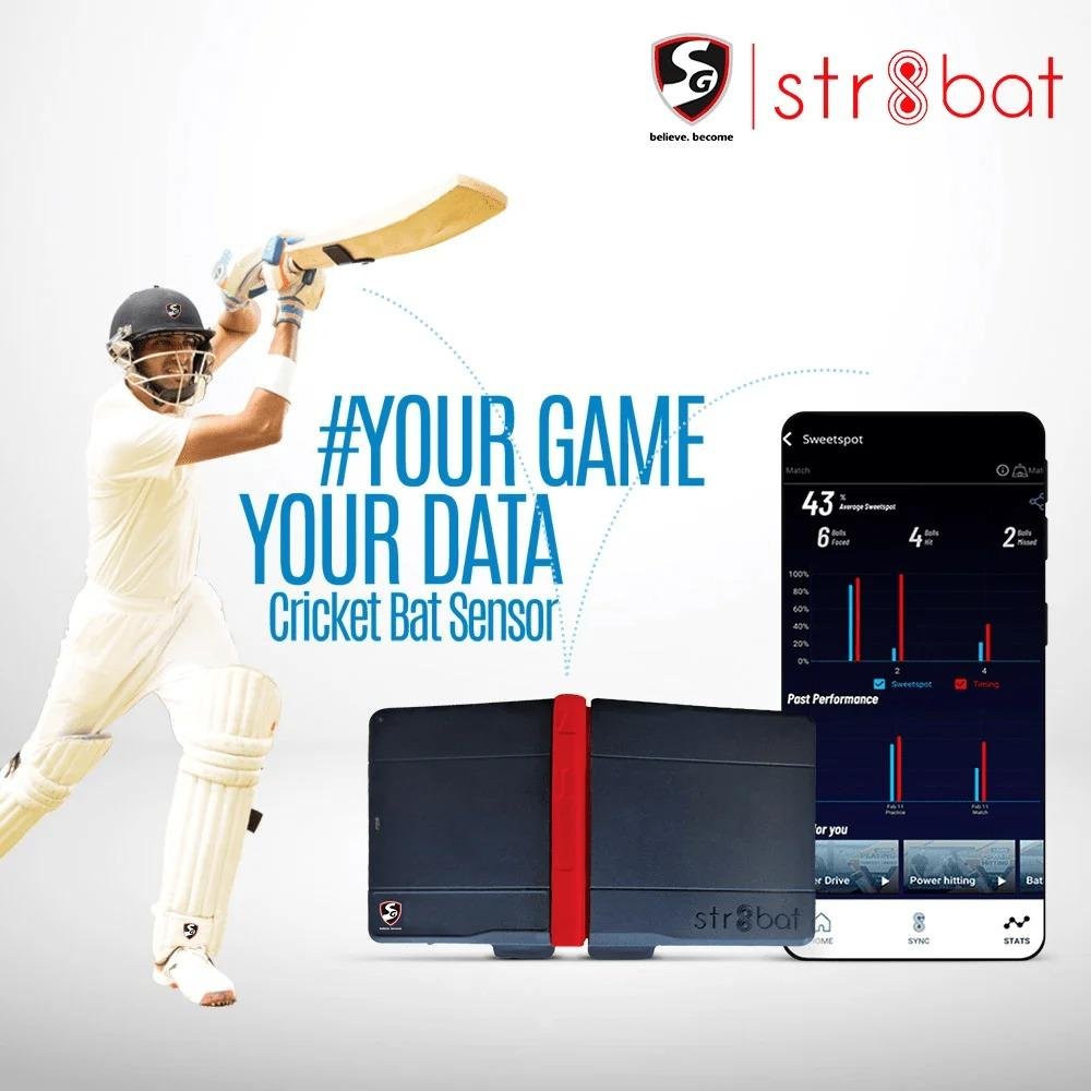 SG|Str8bat Cricket Bat Sensor