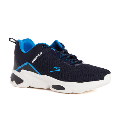 Unpar By SG Thunder Running Sports Shoes For Men, Navy/Aqua | Ideal for Running/Walking/Gym/Jogging/Training Sports Fashion Footwear