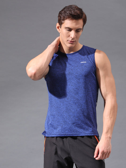 Unpar by SG Regular Comfort Fit Vest For Mens & Boys, Blue | Ideal for Trail Running, Fitness & Training, Jogging, Gym Wear & Fashion Wear