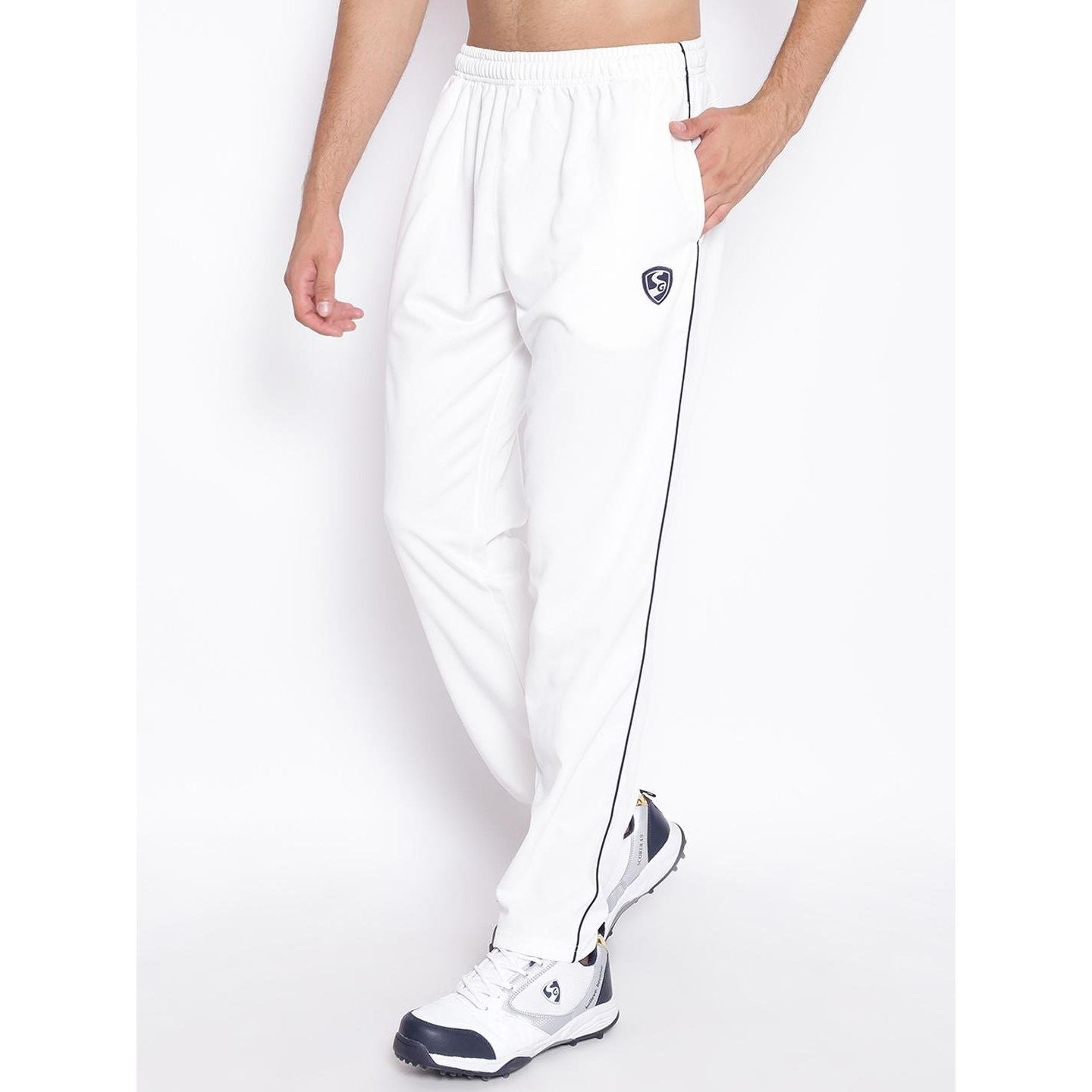 SG Cricket Pant Test(Small) White : Amazon.in: Clothing & Accessories
