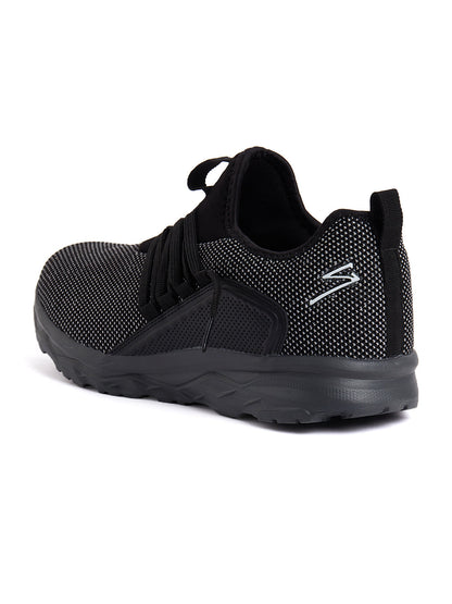 Unpar By SG Flexo Gb Running Sports Shoes For Men, Black | Ideal for Running/Walking/Gym/Jogging/Training Sports Fashion Footwear