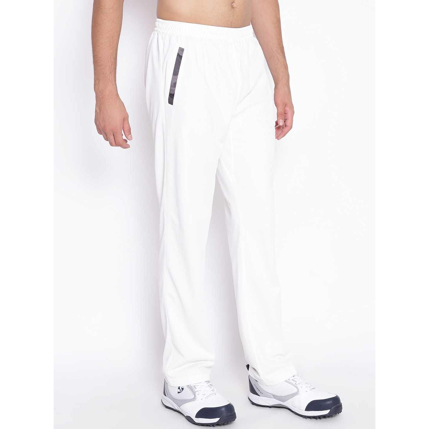 Buy Men's Cricket Straight Fit Trackpants CTS 500 Blue Online | Decathlon