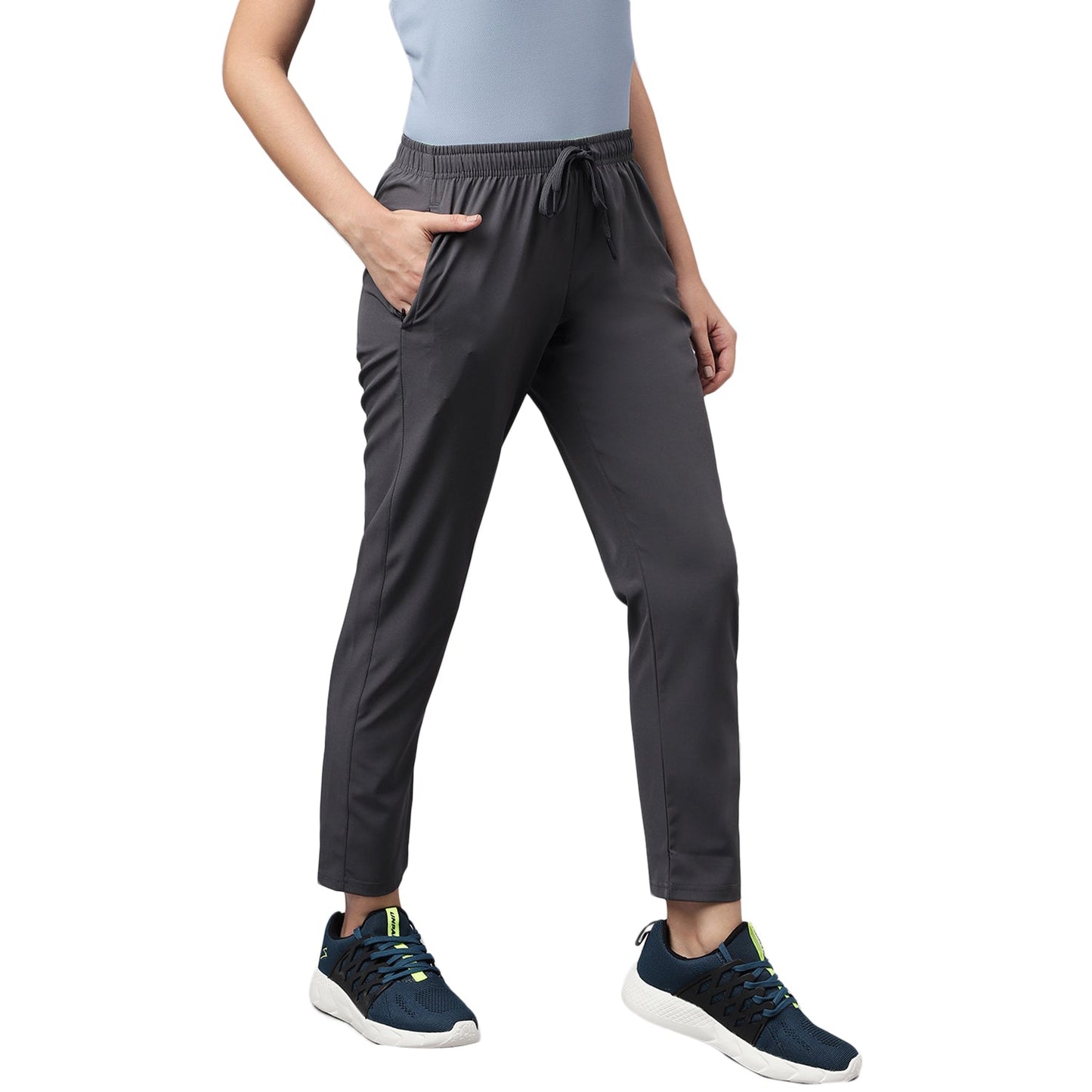 SG UNPAR By SG Women's Grey Track Pant | Ideal for Trail Running, Fitness & Training, Jogging, Regular & Fashion Wear