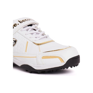 SG CENTURY 5.0 Cricket Shoe for Ultimate Performance - White/Gold