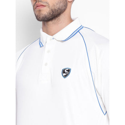 SG Premium 2.0 Full Sleeve Cricket Shirt Whites