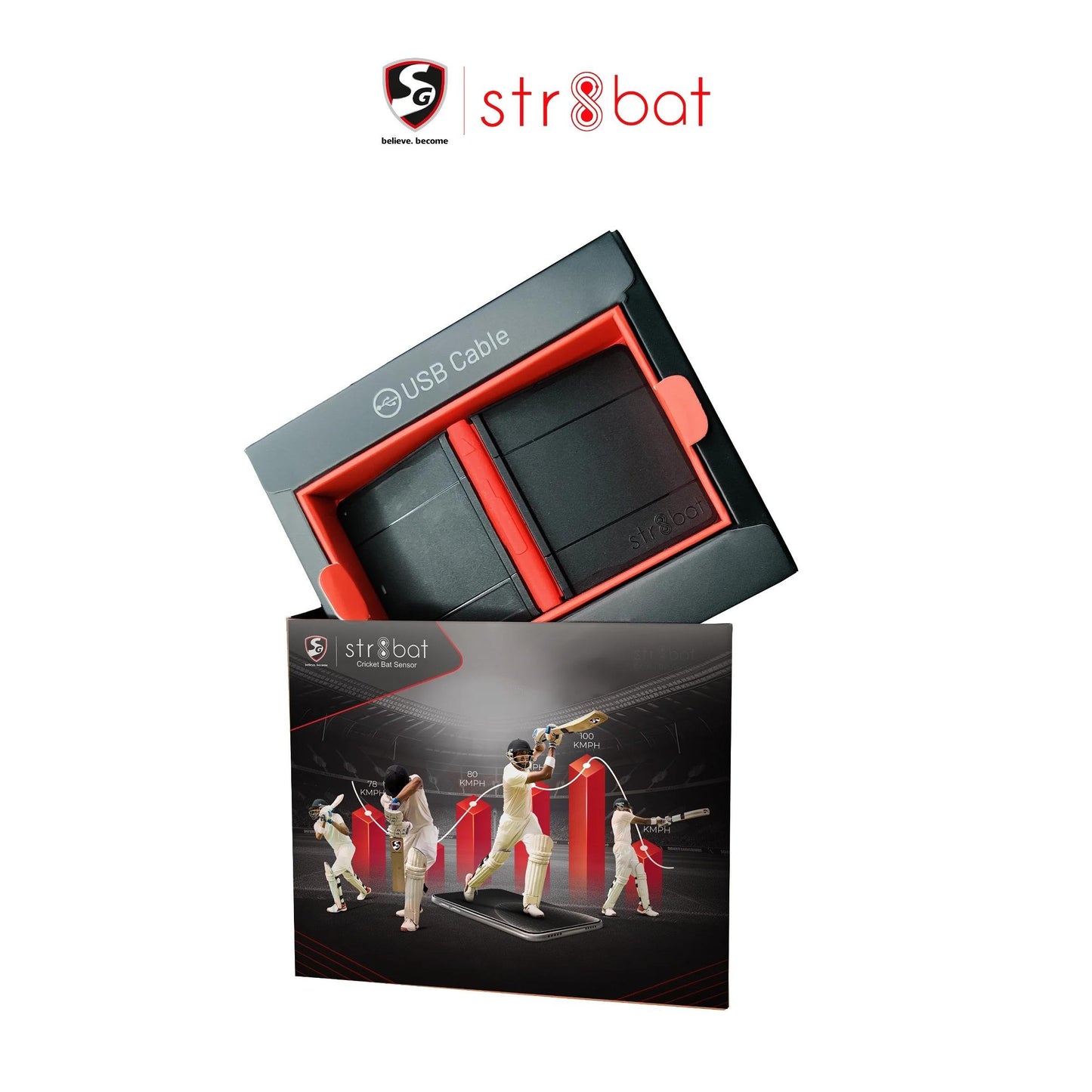 SG|Str8bat Cricket Bat Sensor