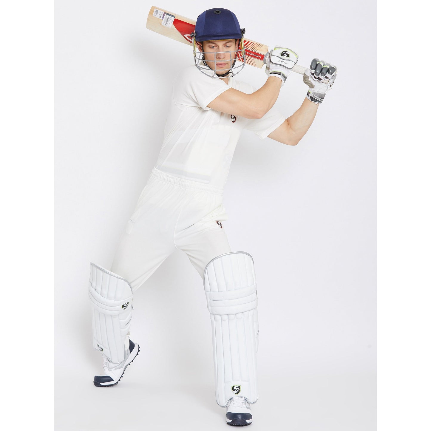 SG Club Half Sleeve Combo Cricket Whites (Junior)