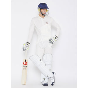 SG Club Full Sleeve Combo Cricket Whites (Junior)