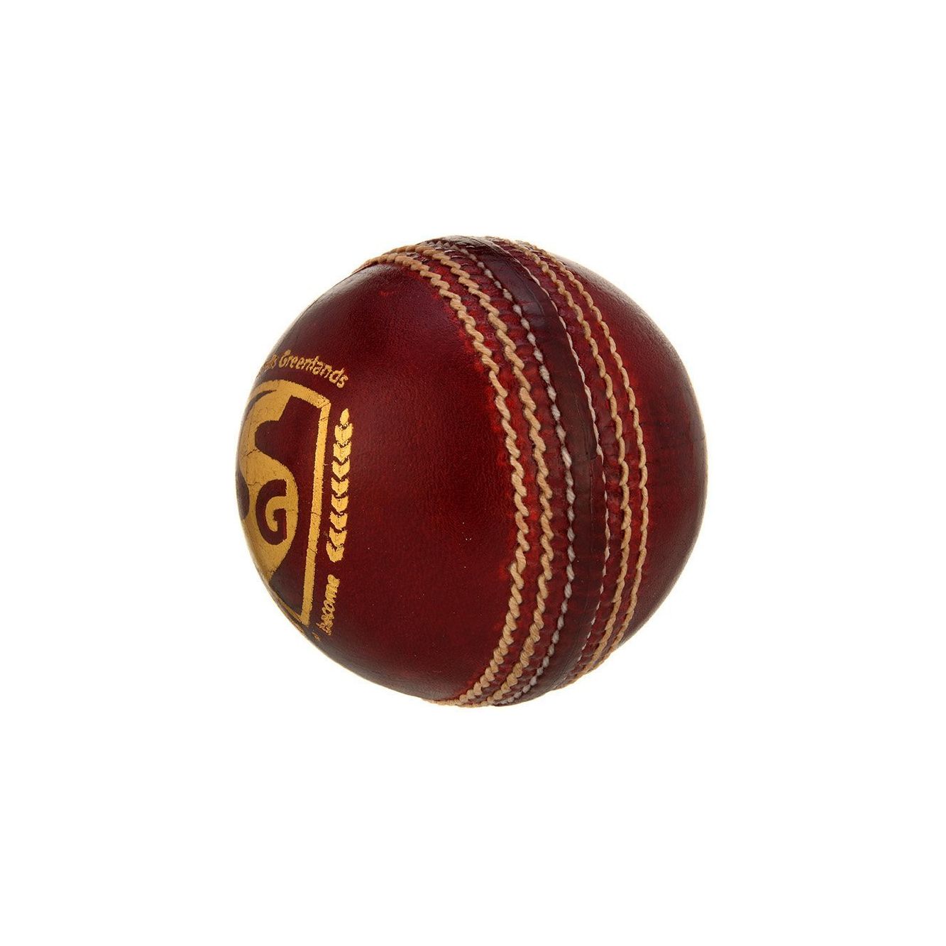 SG Test LE Most Premium Quality Conventional Cricket Leather Ball (Red)