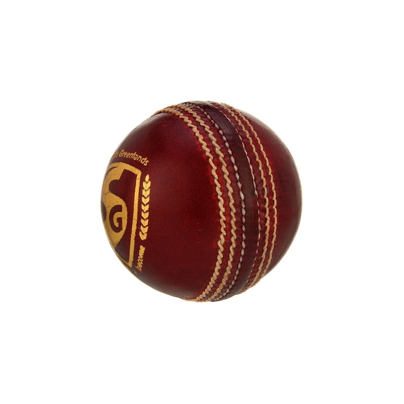 SG Test LE Most Premium Quality Conventional Cricket Leather Ball (Red – TeamSG