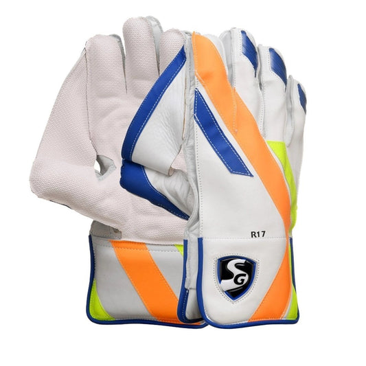 SG R 17 Wicket Keeping Gloves (Multi-Color) W.K. Gloves