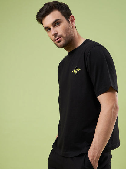 Unpar by SG X SAM CURRAN T-Shirt For Mens & Boys, Black | Ideal for Trail Running, Fitness & Training, Jogging, Gym Wear & Fashion Wear