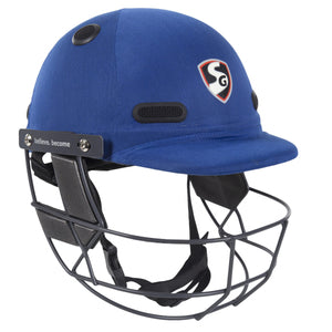 SG Acetech Coloured Cricket Helmet (Blue)