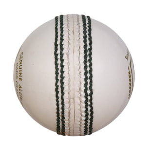 SG Club™ White High Quality Four-Piece Water Proof Cricket Leather Ball